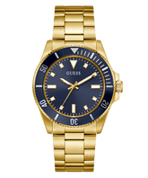 GUESS Mens Gunmetal Analog Watch