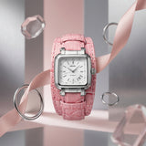 Seiko Automático Square Pink