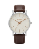 Lorus Silver Brown Classic