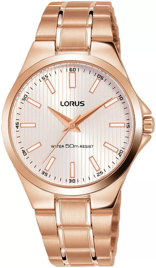 Lorus Rose Gold Mesh