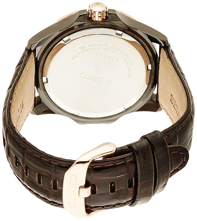 Seiko Rose Gold Big Date