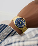 GUESS Mens Gunmetal Analog Watch