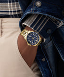 GUESS Mens Gunmetal Analog Watch