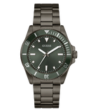 GUESS Mens Gunmetal Analog Watch