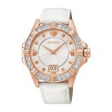Seiko Swarovski White Luxury