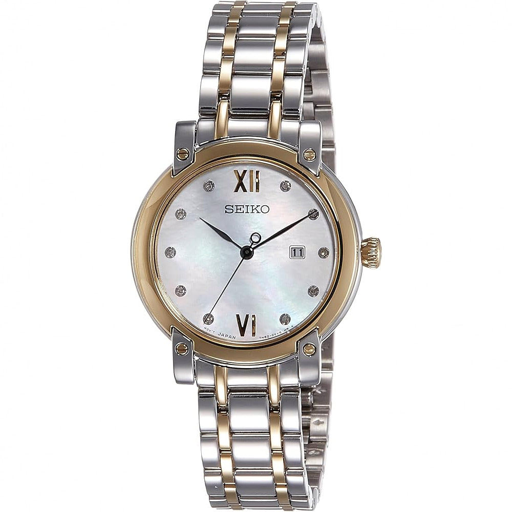 Reloj Seiko Dama Números Romanos Acero