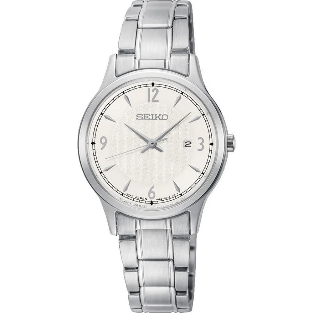 Seiko Essential Silver Guilloché
