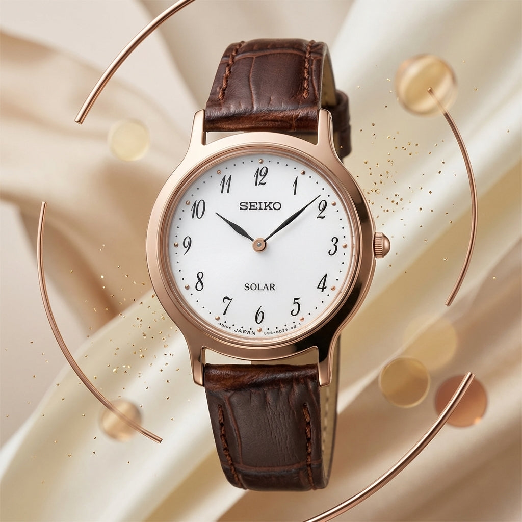 Seiko Solar Classic Rose