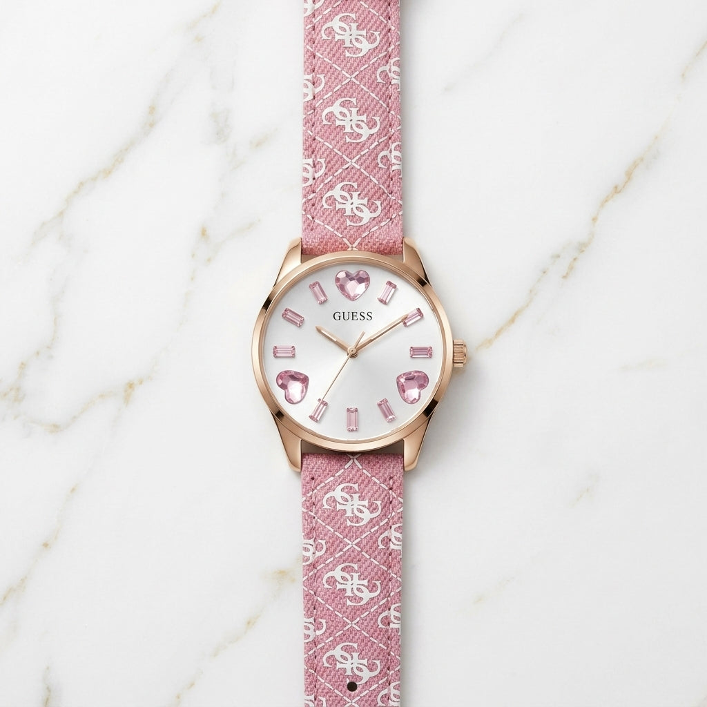 Guess Rose Romance Heart