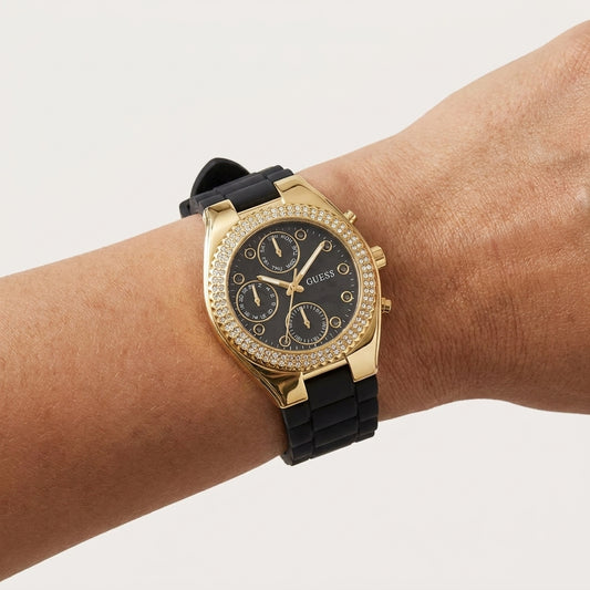 Guess Jelly Gold & Black