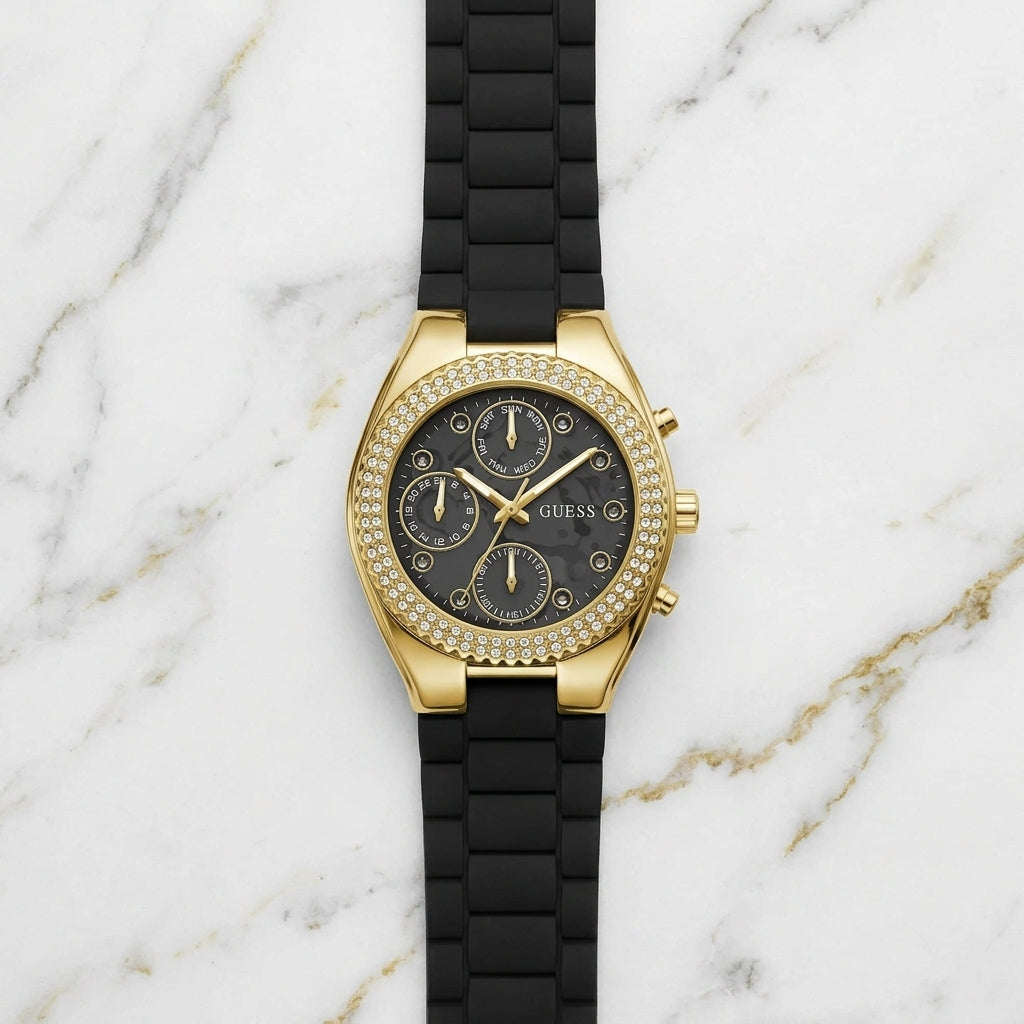Guess Jelly Gold & Black