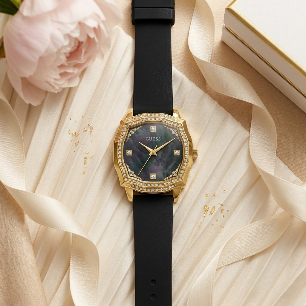 GUESS Celestial Square Pearl
