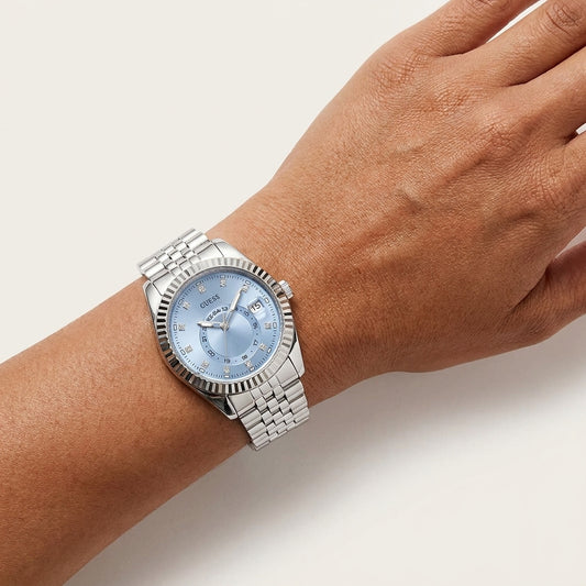 GUESS Ice Blue Jubilee Coin Edge