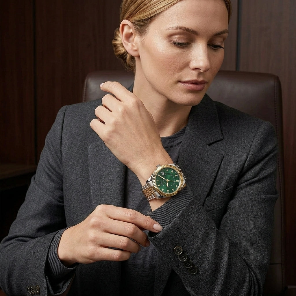 GUESS Emerald Jubilee Coin Edge