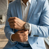GUESS Connoisseur Two-Tone Fluted