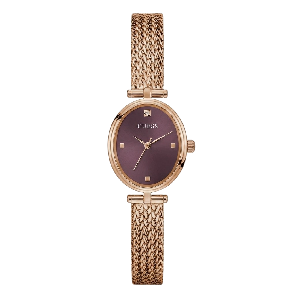 GUESS Diamond Aura Oval Mesh