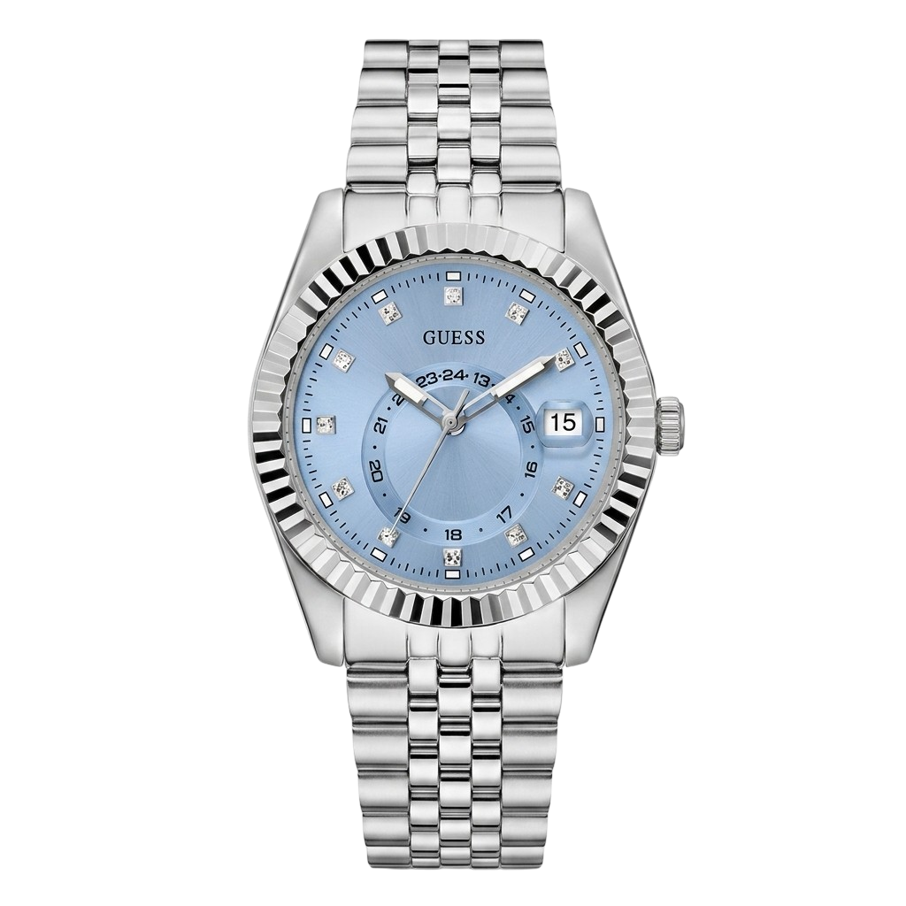 GUESS Ice Blue Jubilee Coin Edge
