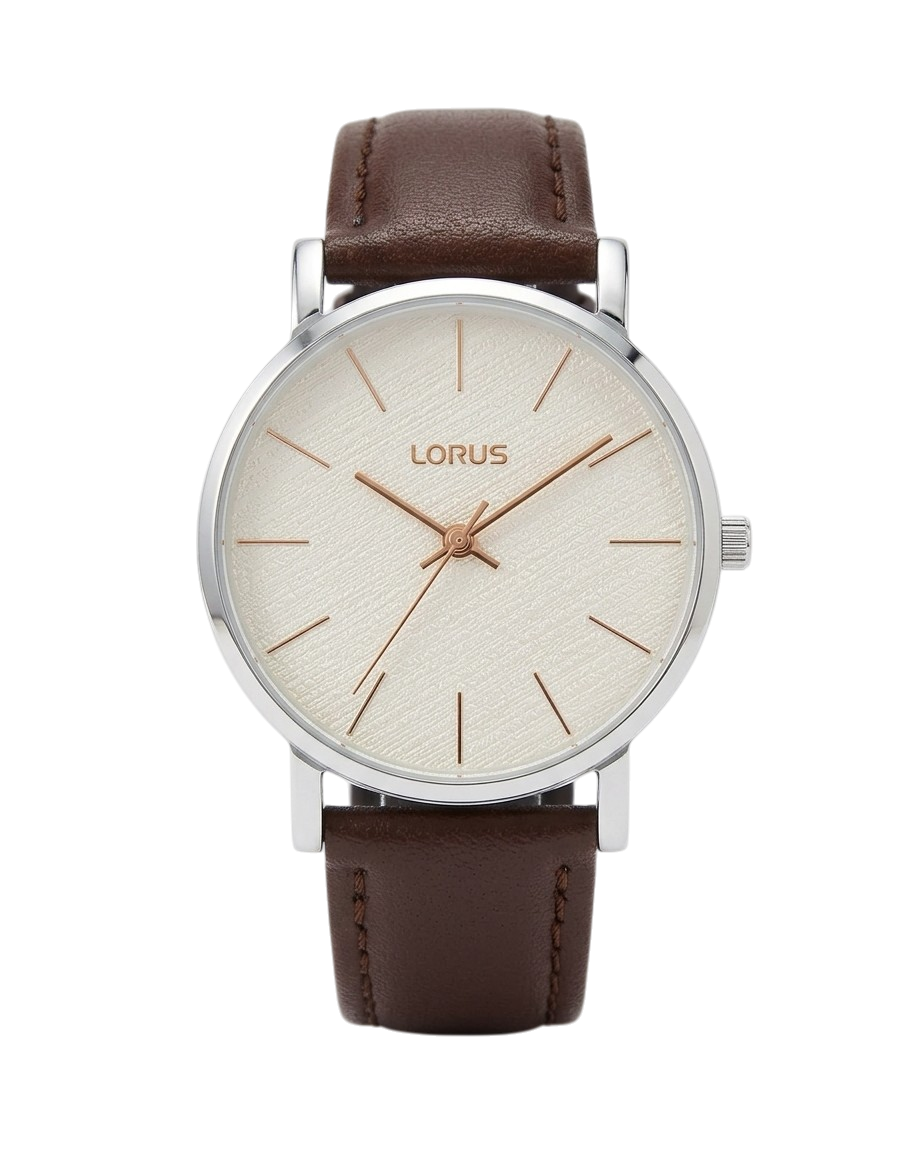 Lorus Silver Brown Classic