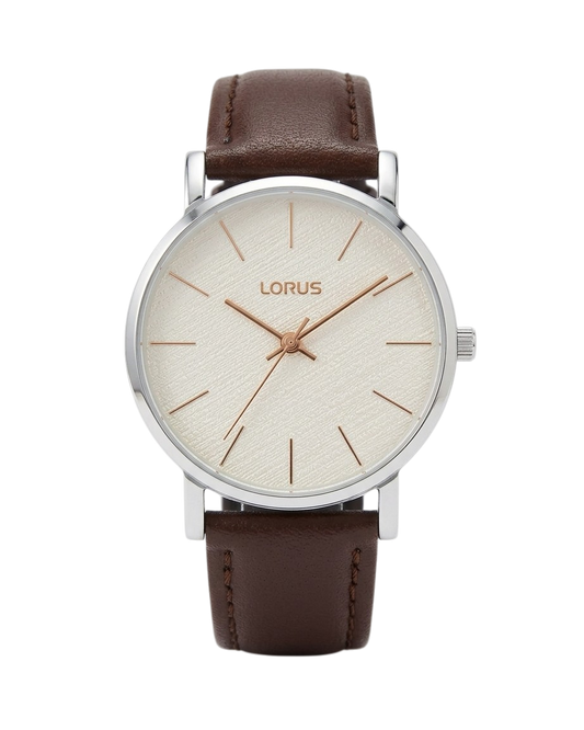 Lorus Silver Brown Classic