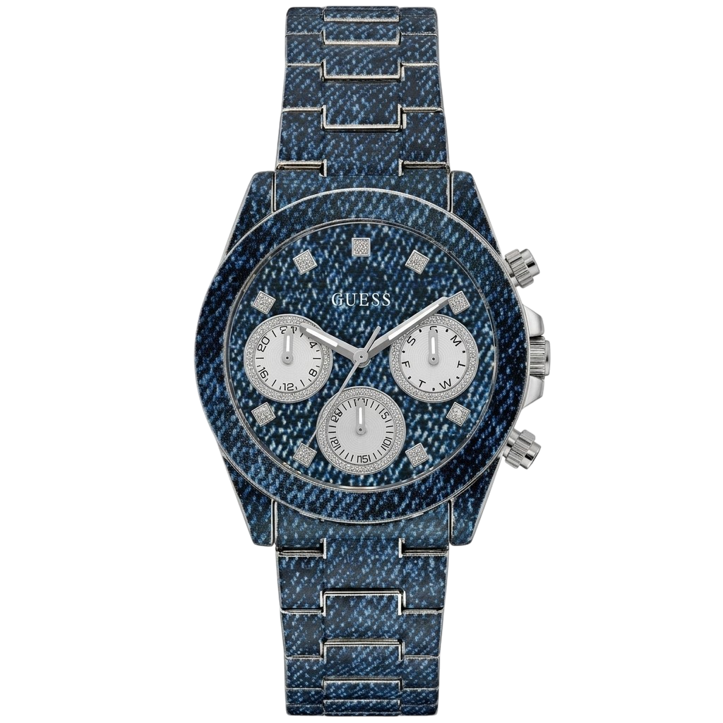 Guess Indigo Denim Multifunction