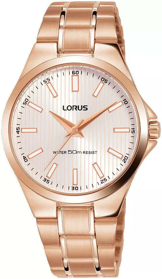 Lorus Rose Gold Mesh